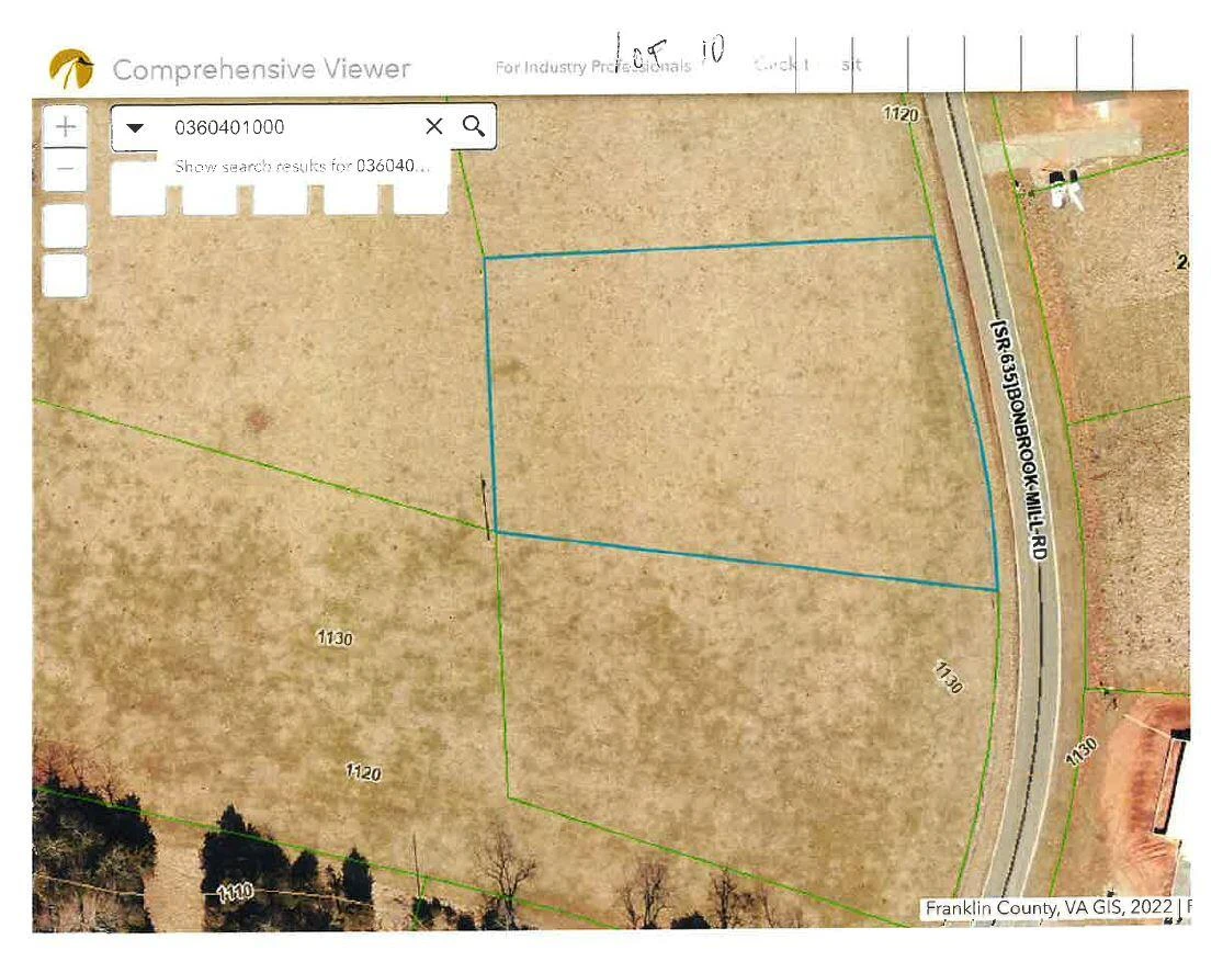 Lot 10 Bonbrook Mill RD
