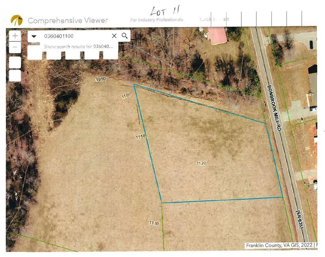 Lot 11 Bonbrook Mill RD