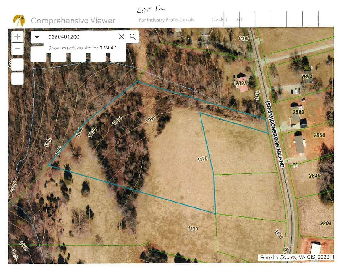 Lot 12 Bonbrook Mill RD